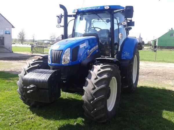 New Holland T6 155 cz 2 zdjęcia