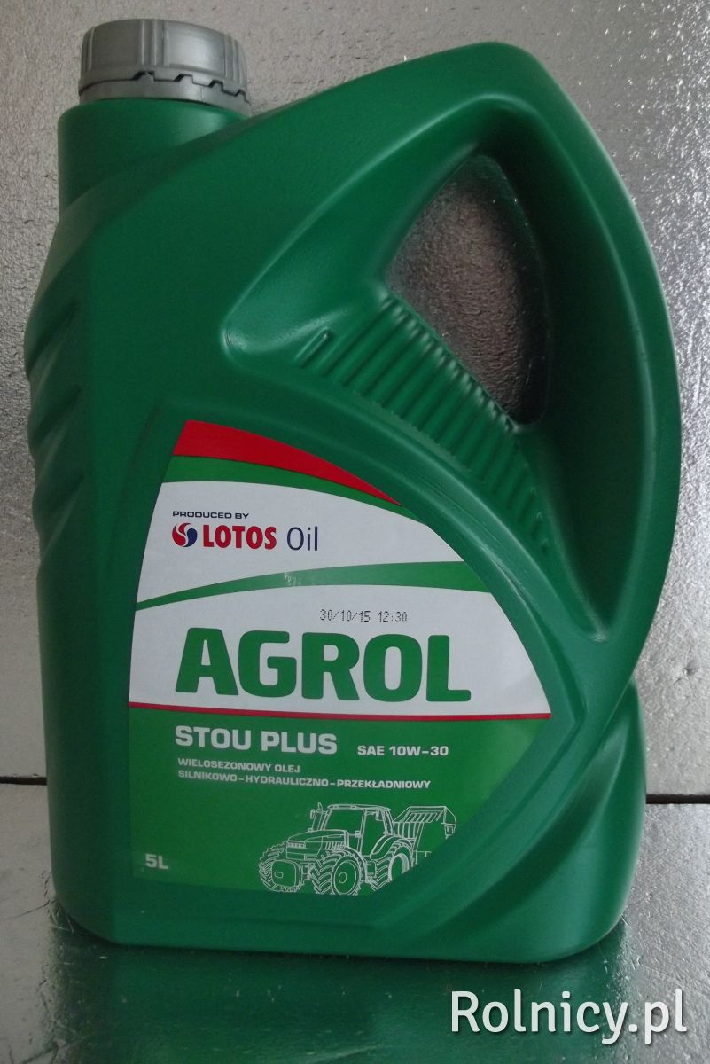 Olej wielofunkcyjny Agrol Stou Plus 10W30 5l Lotos