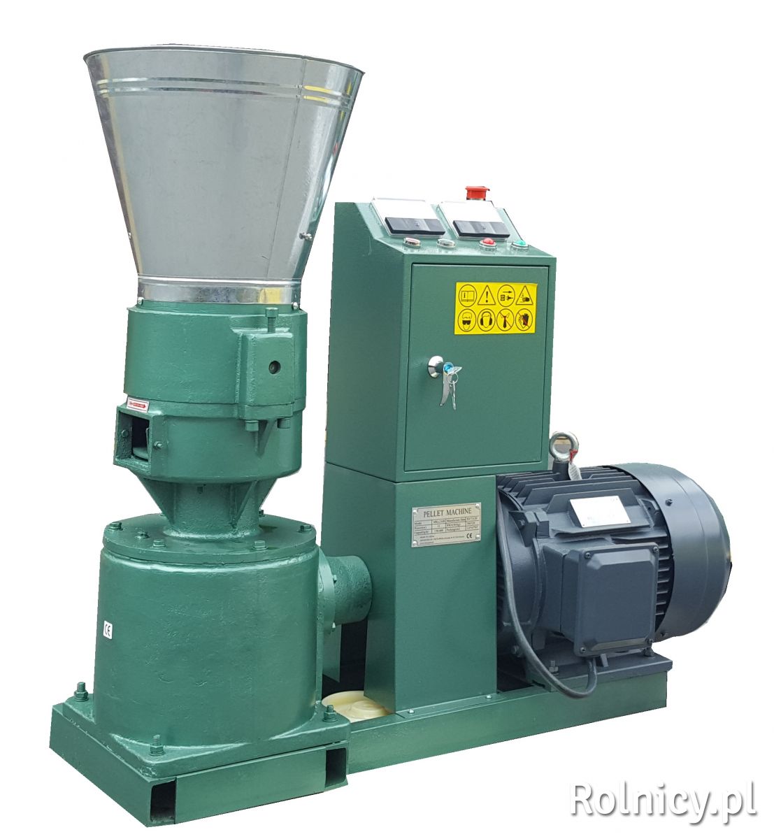 Peleciarka 11 kW do paszy granulator nowy fv gwarnacja