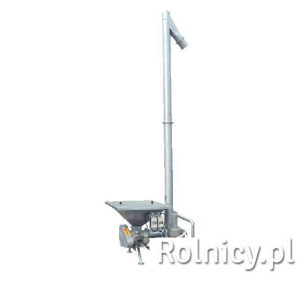 Żmijka żmijki przenośnik ślimakowy pionowy z podajnikiem ocynk M-ROL