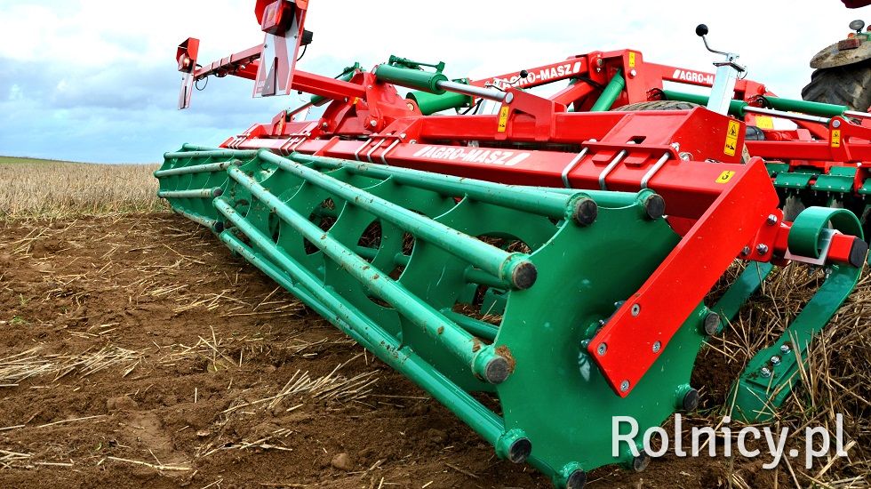 Brona brony talerzowa hydrauliczna półzawieszana Agro-Masz