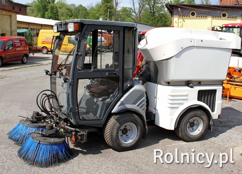 Zamiatarka drogowa uliczna przegubowa Hako Citymaster 1200 rok 2008