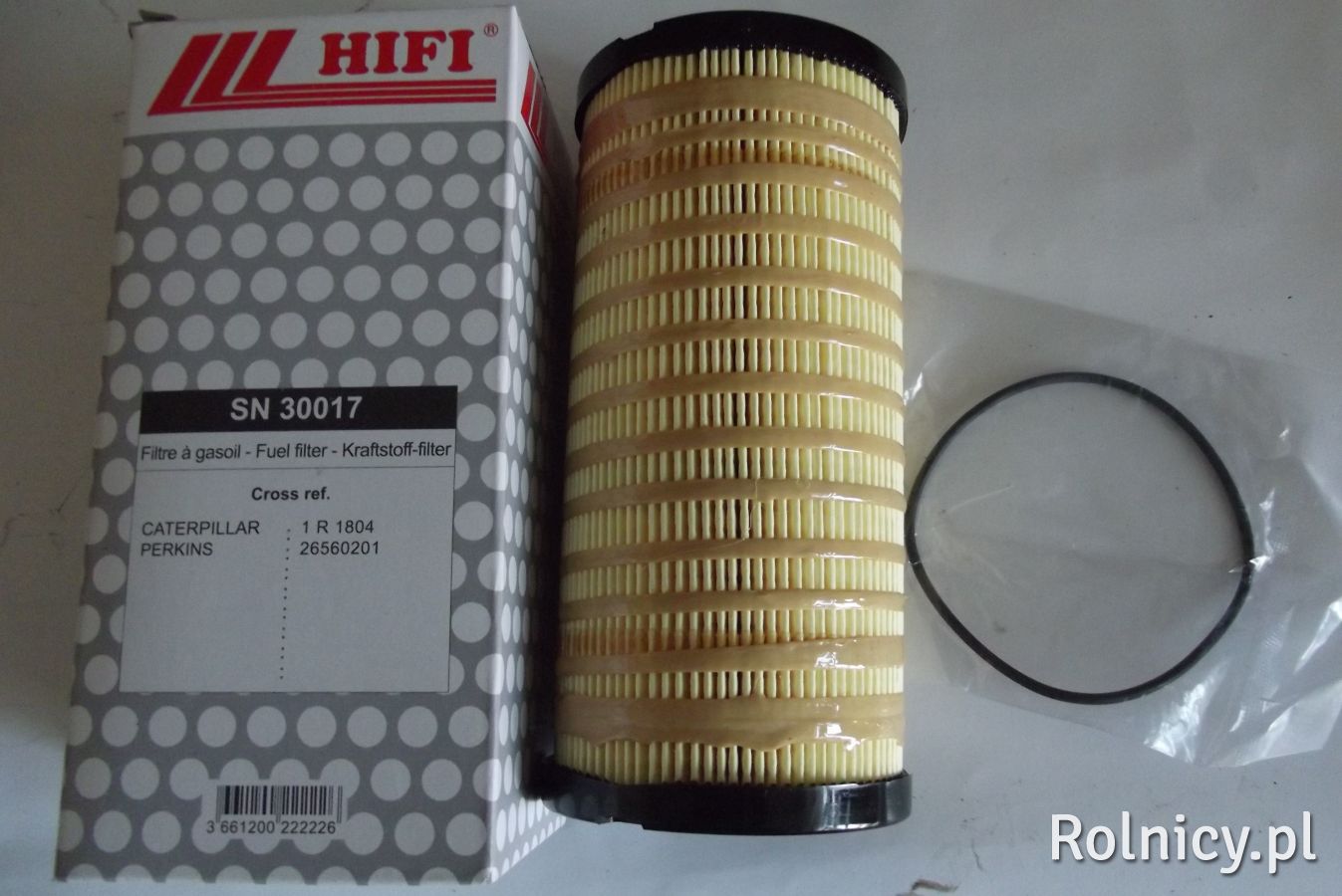 Filtr paliwa SN30017 MF, Caterpillar, Landini, JCB, Class