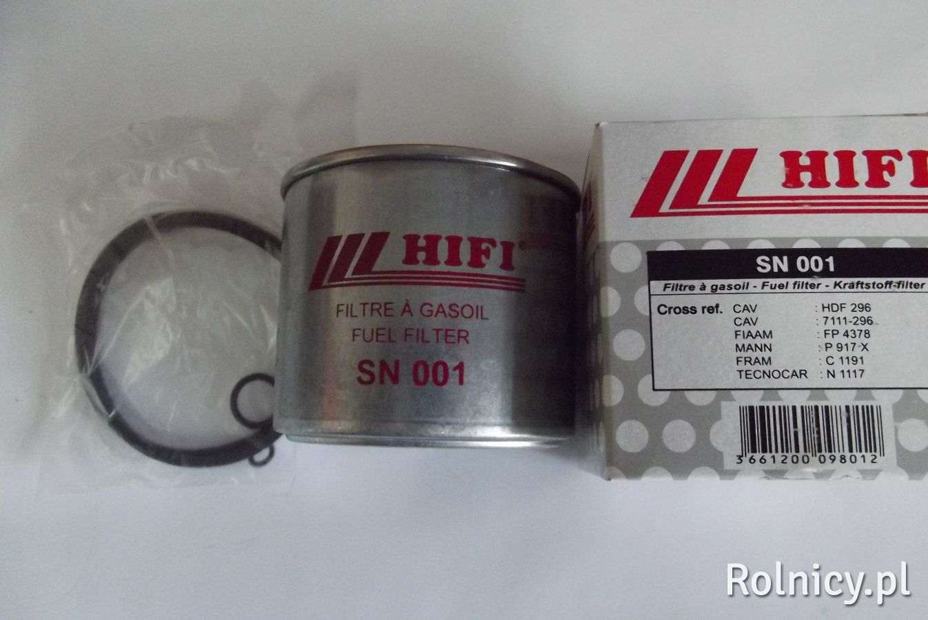 Filtr paliwa SN001 ATLAS, CASE, JCB, MANITOU, MERLO, O&K