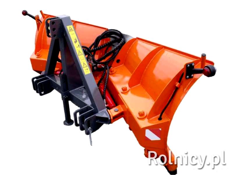Zgarniacz łamany MCMS Warka model ZŁ-250, szer. rob. 2,5m