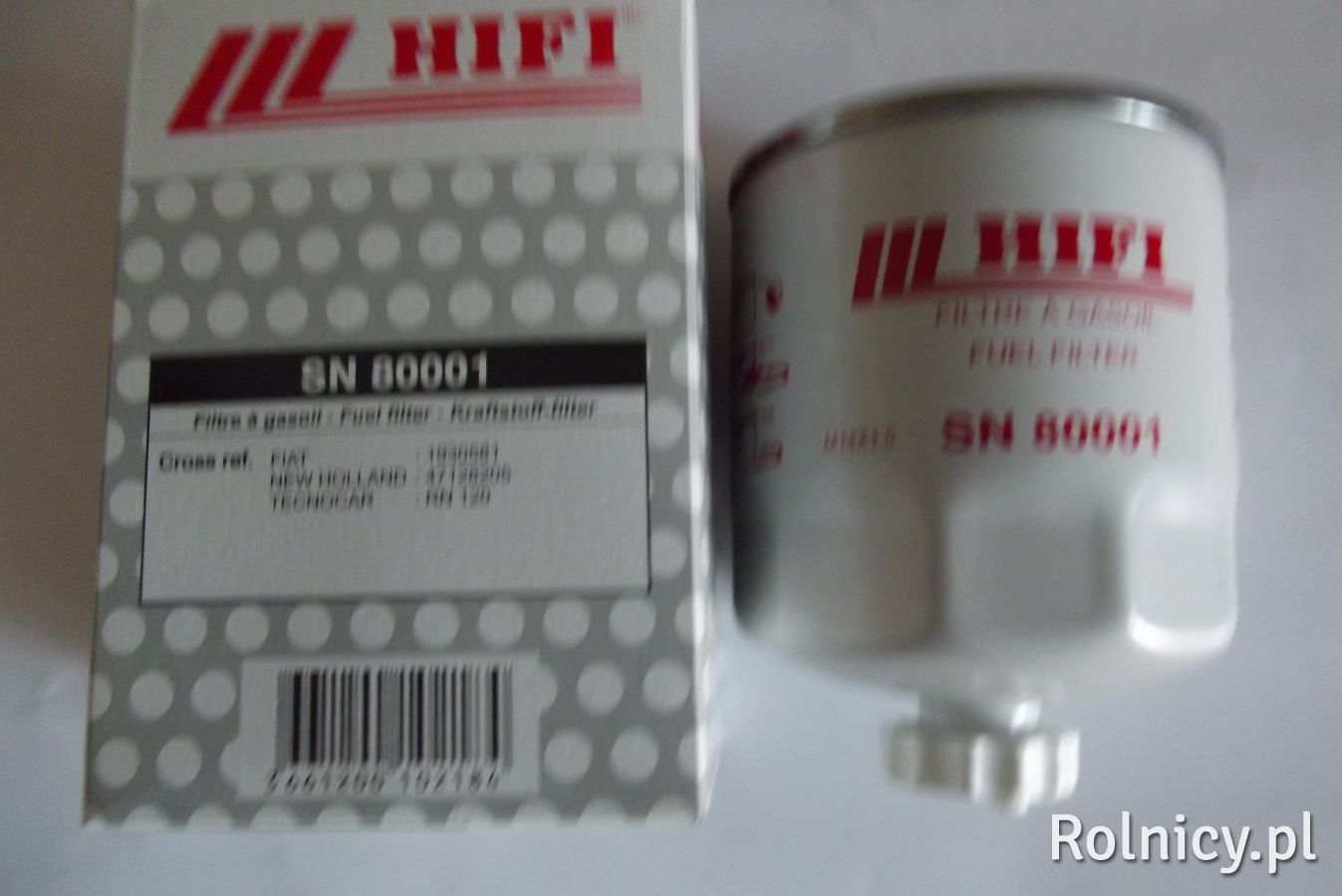 Filtr paliwa SN 80001 Case,Fiat,Ford,New Holland,
