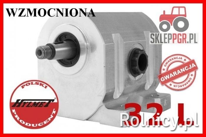 Pompa podnośnika hydrauliczna ALUM. C330 C-330 C328 HYLMET TUCHOLA 32L