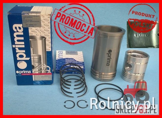 ZESTAW naprawczy tuleja cylinder tłok URSUS C-360 C360 PRIMA ŁÓDŹ PL / inne firmy