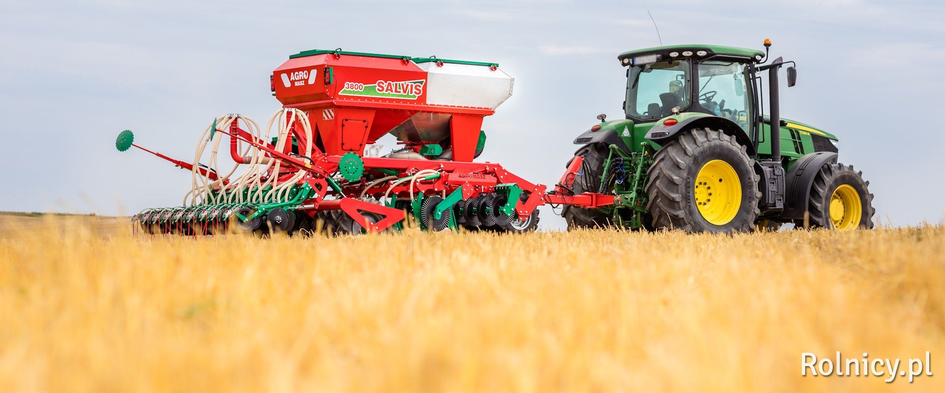 Siewnik do uprawy pasowej Salvis Agro-Masz siewnik pasowy siewniki