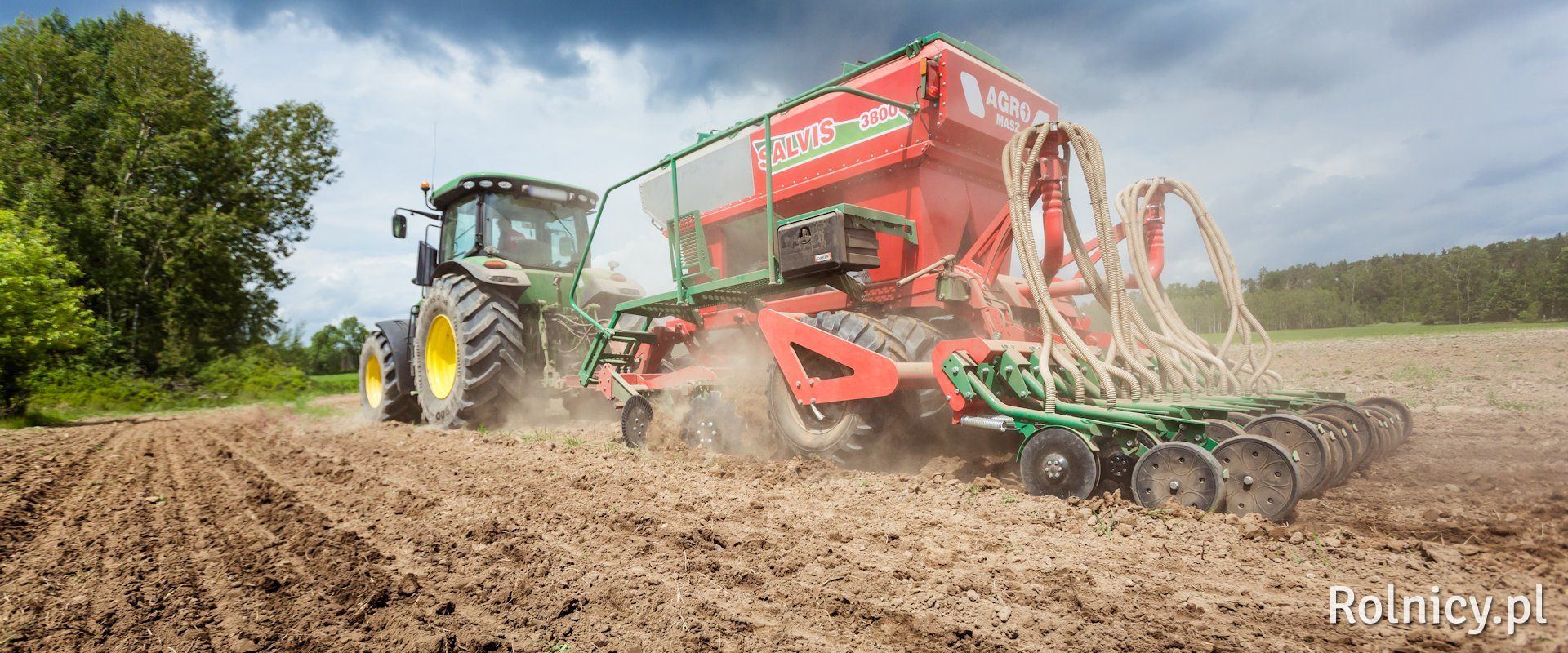 Siewnik do uprawy uproszczonej Salvis Agro-Masz siewnik uproszczony