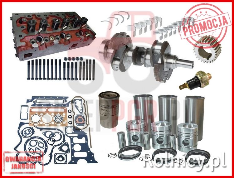 Zestaw naprawczy cały silnik Ursus C360-3P MF3 235, 255