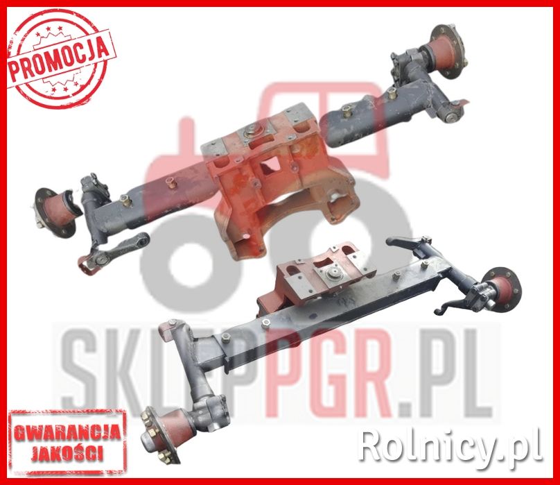 Oś przednia płaska belka KOMPLETNA URSUS C360 C4011 NOWY PRODUKT