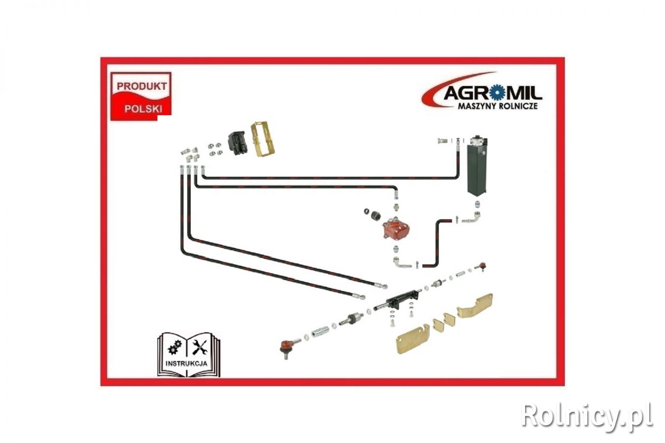 Orbitrol Zetor 5211 7211 wspomaganie kpl CRR wysuw dwustronny