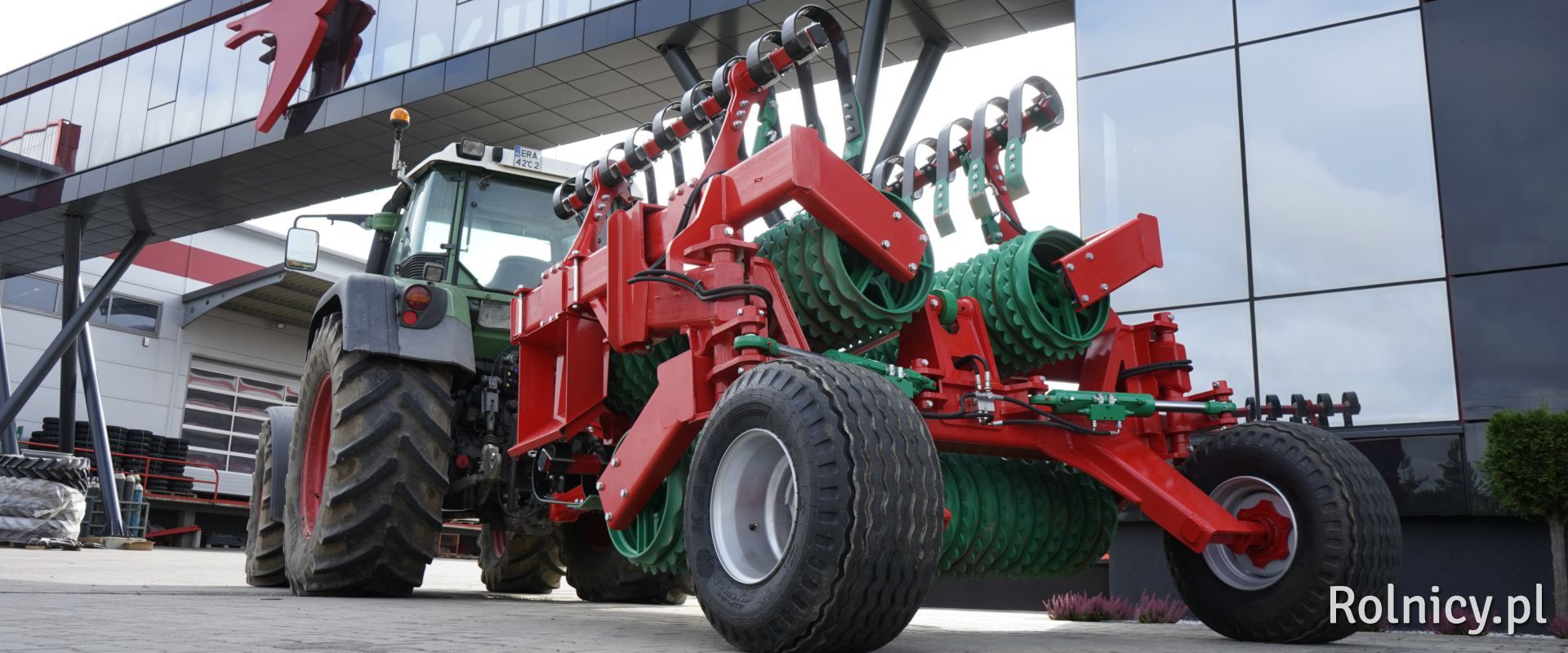 Wał posiewny ciągany Hestile Agro- Masz 4, 5 m 5,4 m wały