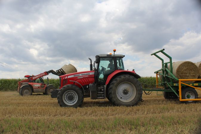 Zwożenie Słomy 2016 ! cz.10