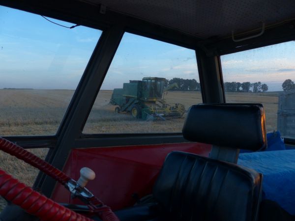 Żniwa 2016 - John Deere 950 cz.10
