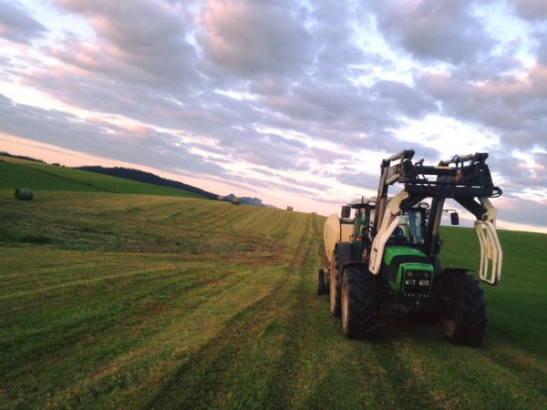 Sianokiszonka w górach 2016 - Rozpoczęcie Wakacji | Deutz-fahr 2xZetor |