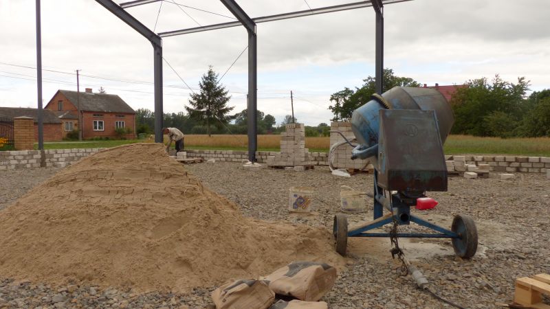 Budowa wiaty 2016 cz.19