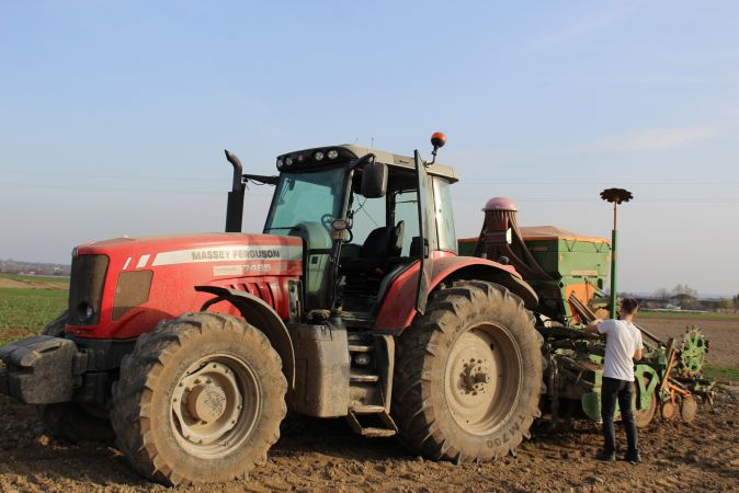 Siew jęczmienia 2016 !