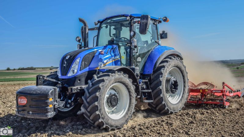 Uprawa Pod Siew New Holland T5.110