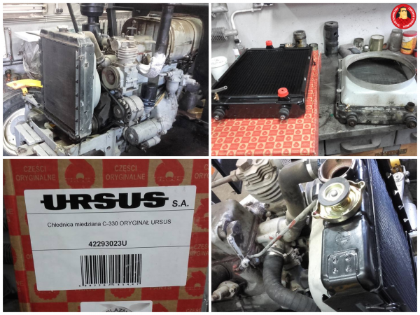 Oryginalna chłodnica Ursus C-330