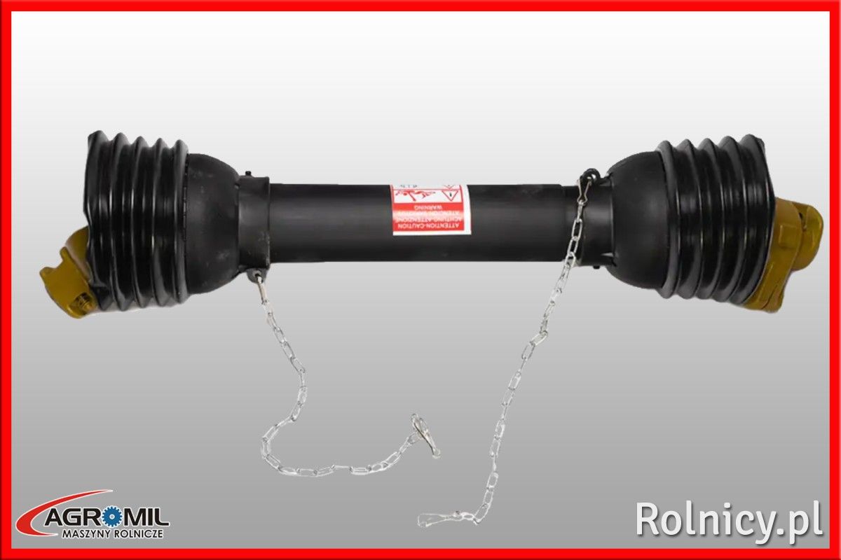 Wał przekaźnika mocy wałek teleskopowy Nm 500 L 800 sprzęgło kołkowe