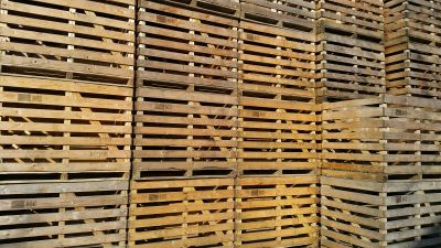 Skrzyniopalety wysokiej jakości drewniane 1200 x 1600 x 1150 NL zbijane i klejone