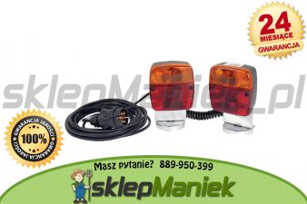 ZESTAW LAMP TYLNYCH NA MAGNES 7m