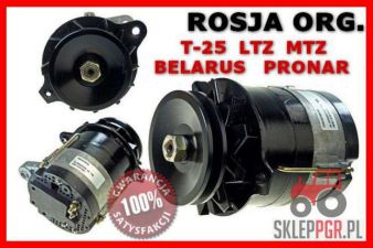 ORYGINAŁ ROSJA alternator T25 LTZ T40 MTZ Belarus T-25 12V ORG. ROSJA