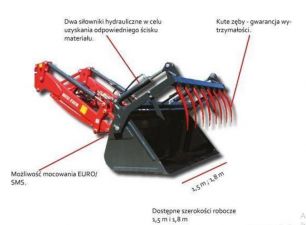 Łyżka chwytakowa Metal Fach