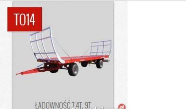 Przyczepa platformowa do BEL T014/1 Metal Fach