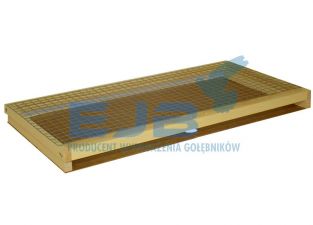 Ruszt metalowy z szufladą do celi z ramką podwójną