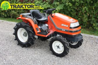 Kubota ASTE A14D minitraktor ciągniczek do sadu szklarni na plantacje malin borówki