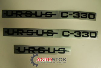 Komplet naklejek maski URSUS C330 Najtaniej 3 naklejki