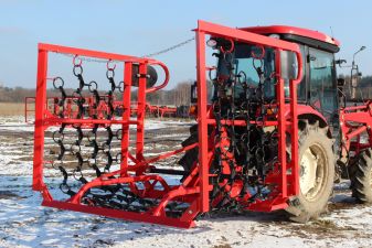 Włóka łąkowo-polowa łąkowa do ciągnika traktora TUZ Solidna Mocna NOWA