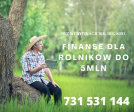 POZABANKOWA POZYCZKA DLA ROLNIKA