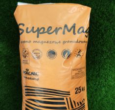 Wapno Granulowane SuperMag  pakowane po 25 kg