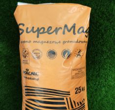 Wapno granulowane z magnezem SuperMag pakowane po 25 kg