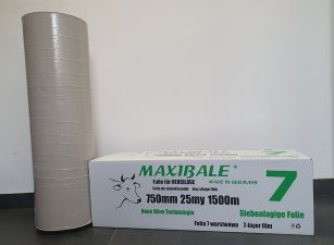 Folia MAXIBALE do sianokiszonki biała 500/750