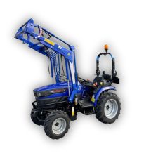 ŁADOWACZ do traktora ogrodniczego do mini traktorka Farmtrac z samopoziomowaniem