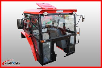 Kabina ciągnikowa kabiny C360 C-360 Naglak Elegant Ral 3020 z błotnikami