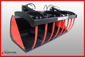 Łyżko-krokodyl szufla ładowacz czołowy Agro-Mil euroramka