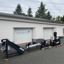 LINIA DO PELETOWANIA 800kg/h PRZEMYSŁOWA PRODUKCJA Pelet Trawokulka Pasza Ściółka Opał UNIWERSALNE