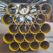 Rury spustowe do zboża wyłożone 150 200 250 300