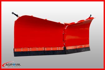 Pług do śniegu śnieżny składany Tytan Metal-Technik NOWOŚĆ