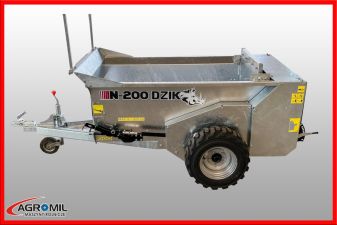 Rozrzutnik obornika jednoosiowy Cynkomet rozrzutniki