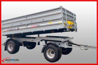 Przyczepa rolnicza dwuosiowa Cynkomet przyczepy NOWE