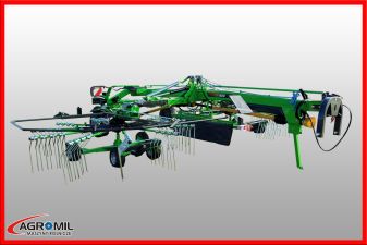 Zgrabiarka 2-karuzelowa ZK800 Talex nowość 2026 promocja transport przetrzą