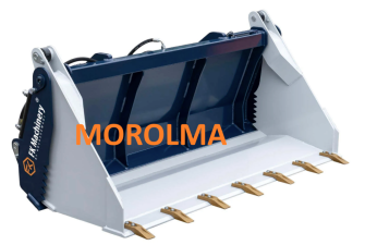 TOP Łyżka budowlana wielofunkcyjna 4w1 FK Machinery 240 cm XL41B szufla hydrauliczna