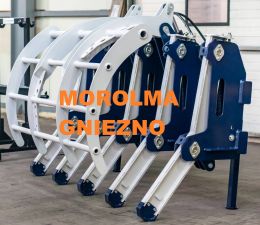 Brona leśna zgrabiarka do gałęzi drzew FK MACHINERY grabie leśne spych